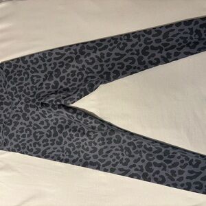 Balance Athletica  Leopard Print Leggings womans medium workout gym hiking